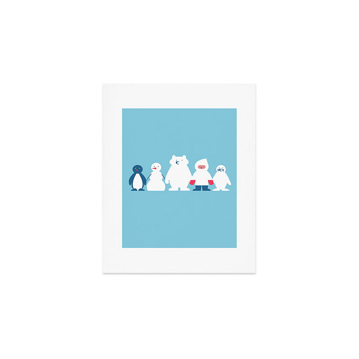 Winter friends Art Print Gallery Image 1