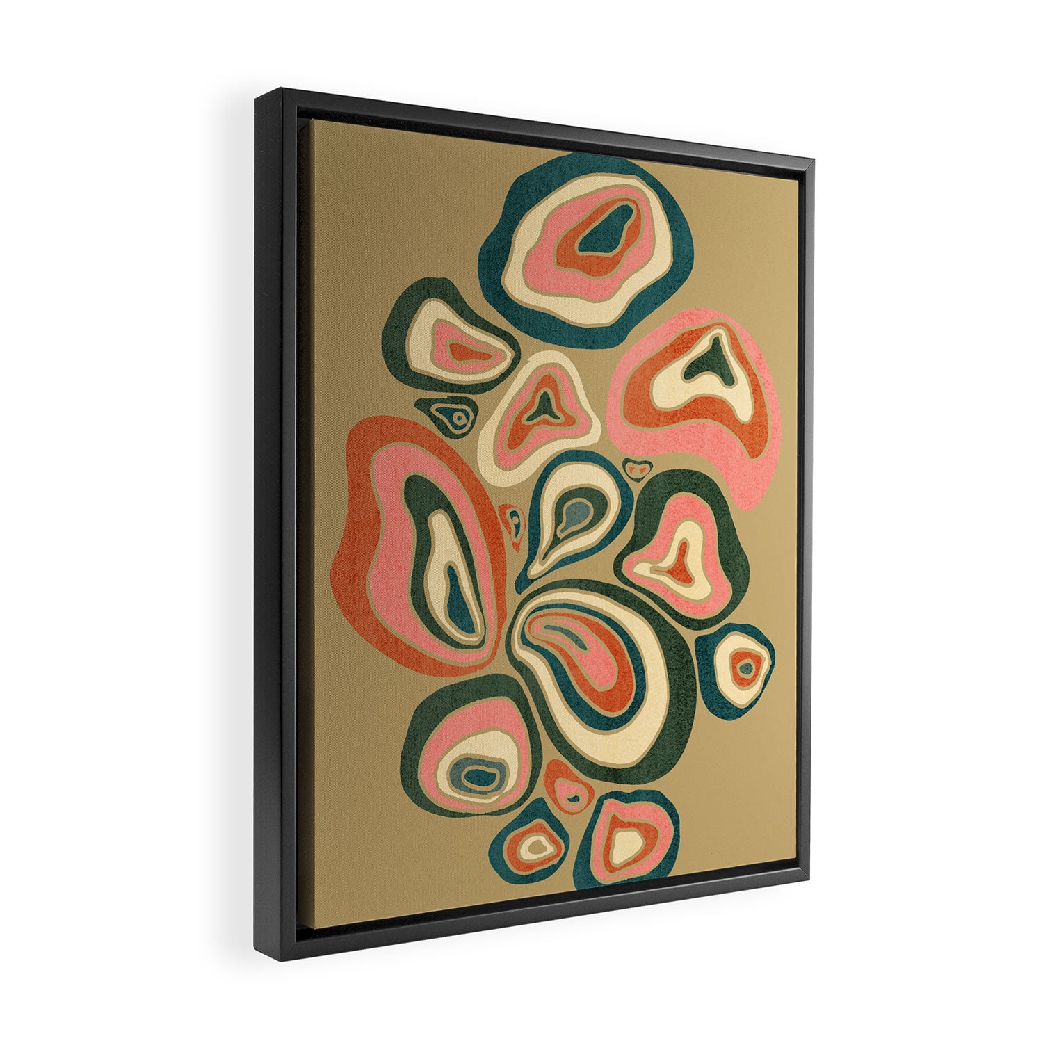 Woods Framed Canvas Print Gallery Image 2