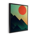 World to see Framed Canvas Print Gallery Image 2