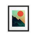 World to see Framed Art Print Gallery Image 5