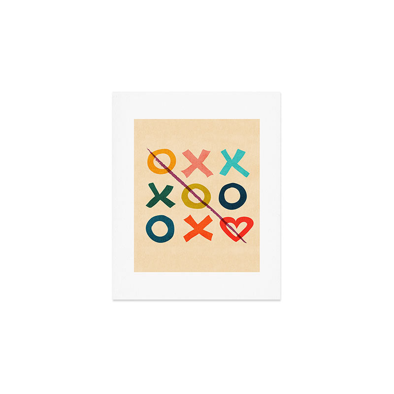 xoxo Love Art Print Gallery Image 1