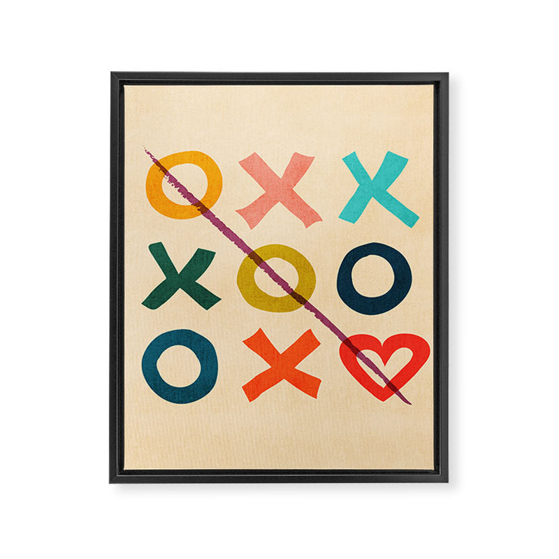 xoxo Love Framed Canvas Print Gallery Image 8