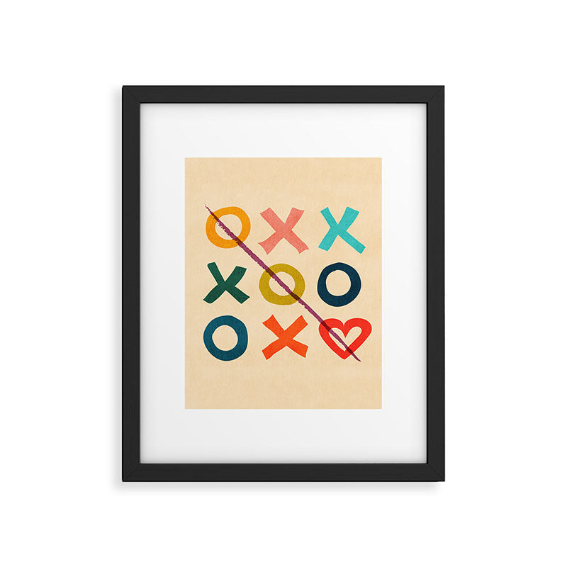 xoxo Love Framed Art Print Gallery Image 6