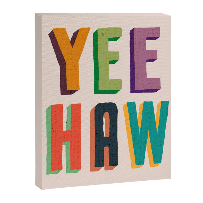 Yee haw Canvas Print Gallery Image 1