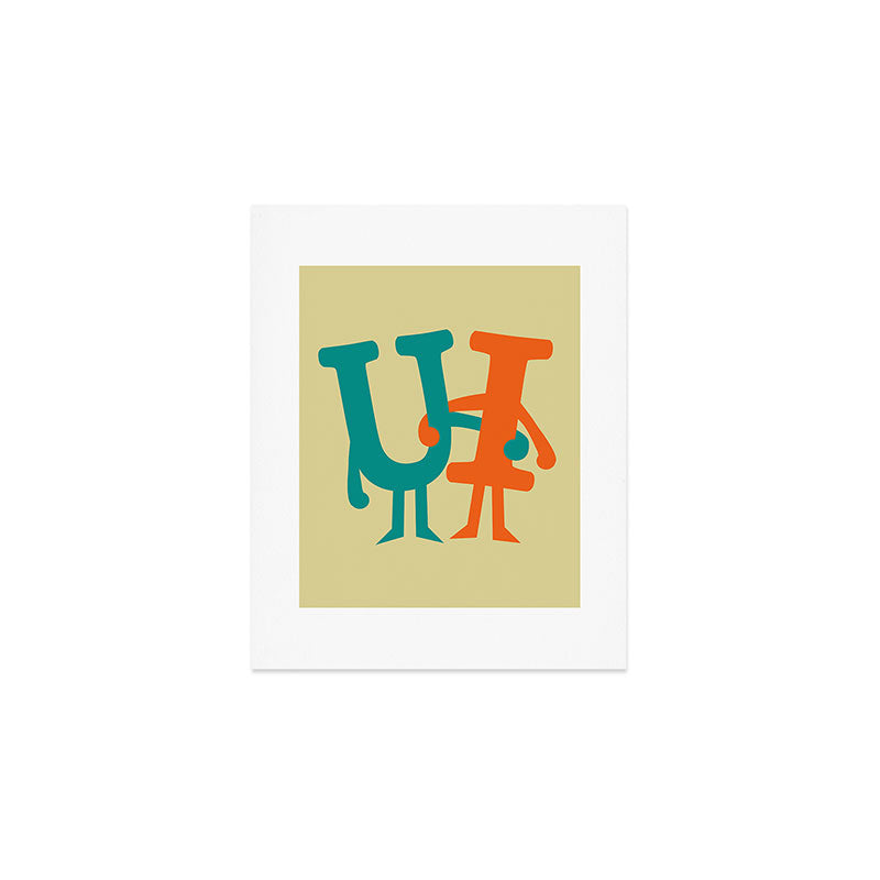 You and I Art Print Gallery Image 1