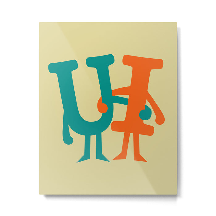 You and I Metal Print Gallery Image 1
