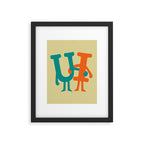 You and I Framed Art Print Gallery Image 6