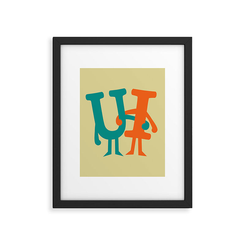 You and I Framed Art Print Gallery Image 6