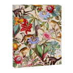 Animal and Floral Pattern Canvas Print Gallery Image 6