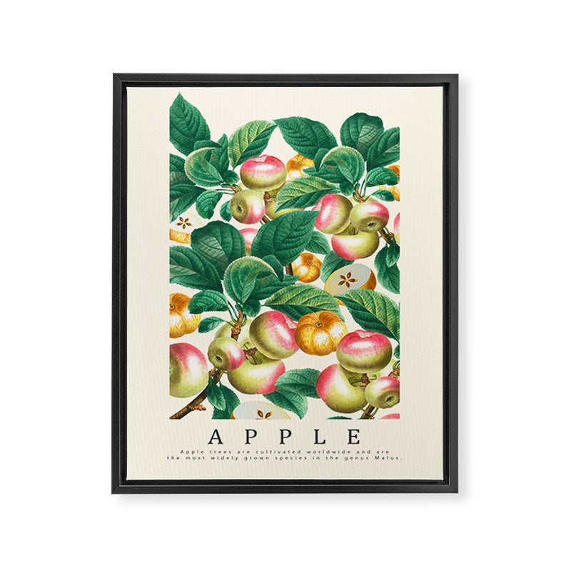 Apple Framed Canvas Print Gallery Image 6