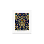 Art Nouveau Floral Pattern Art Print Gallery Image 1