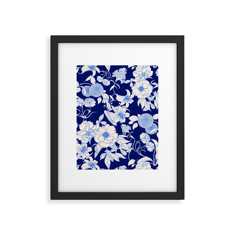 Art Nouveau IV - Night Framed Art Print Gallery Image 5