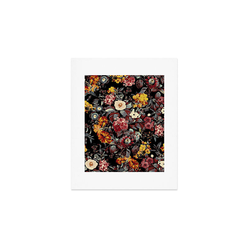 Autumn Night Garden  Art Print Gallery Image 1