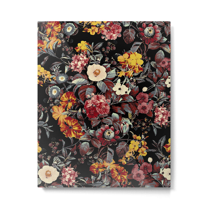 Autumn Night Garden  Metal Print Gallery Image 1