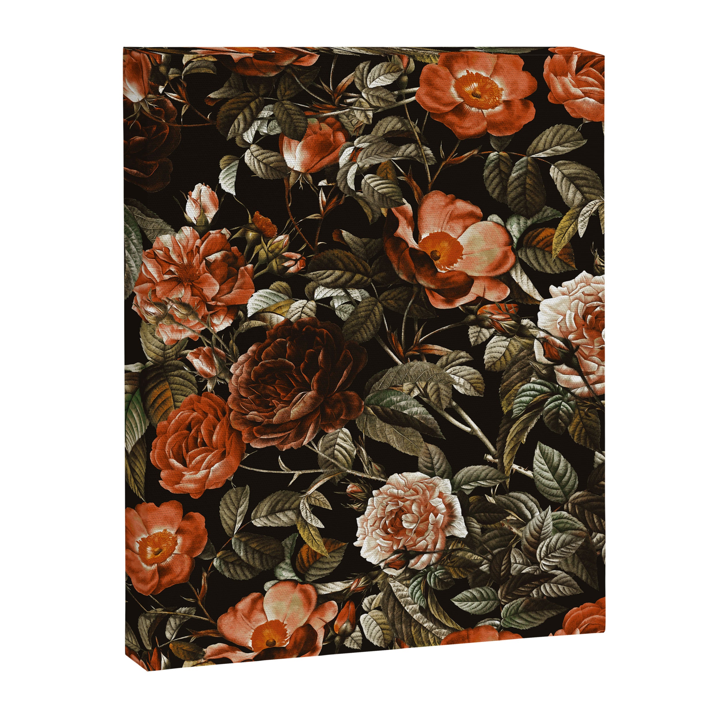 Autumn Winter Flowers Canvas Print Gallery Image 6
