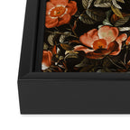 Autumn Winter Flowers Framed Canvas Print Gallery Image 3