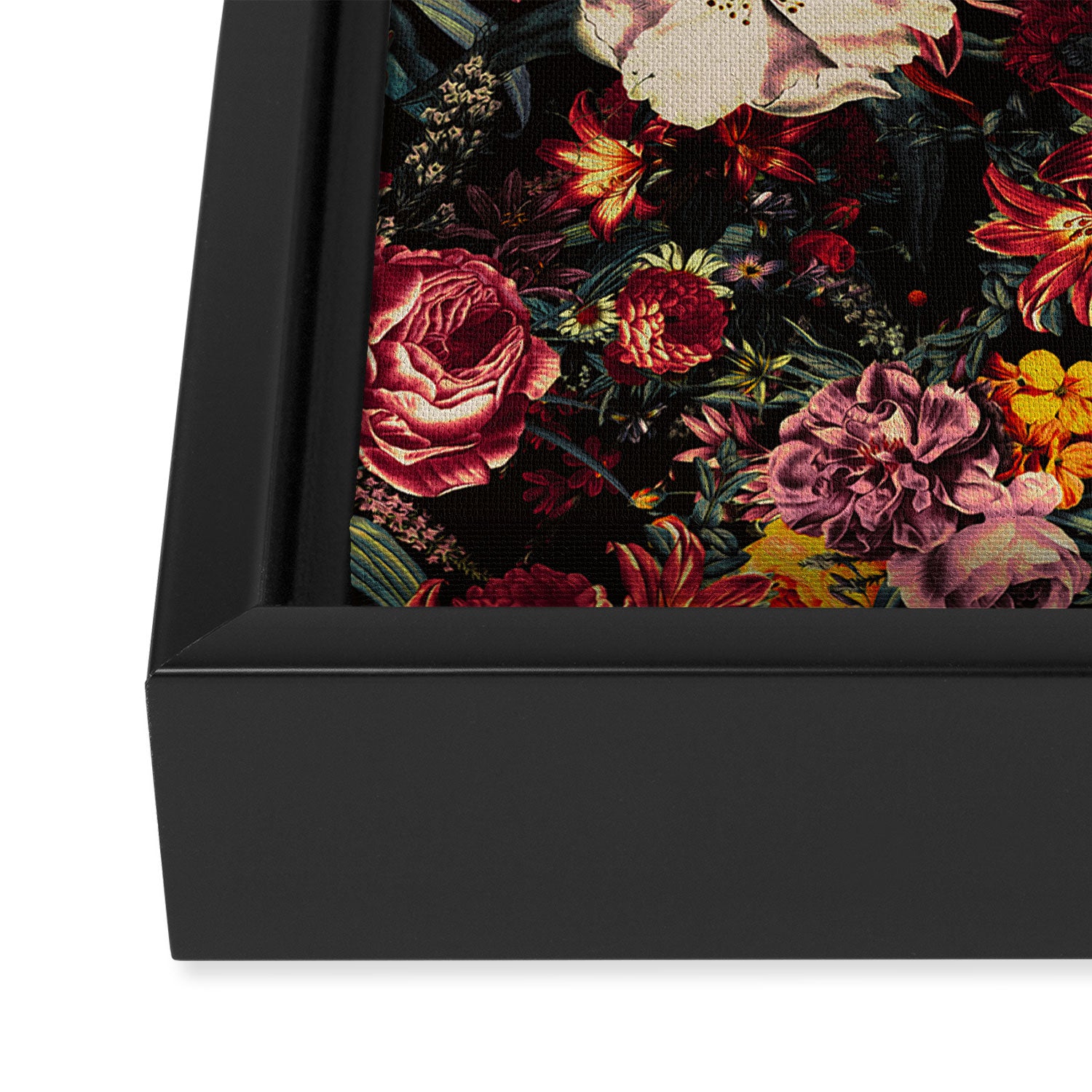 Autumn Winter Flowers II Framed Canvas Print Gallery Image 3
