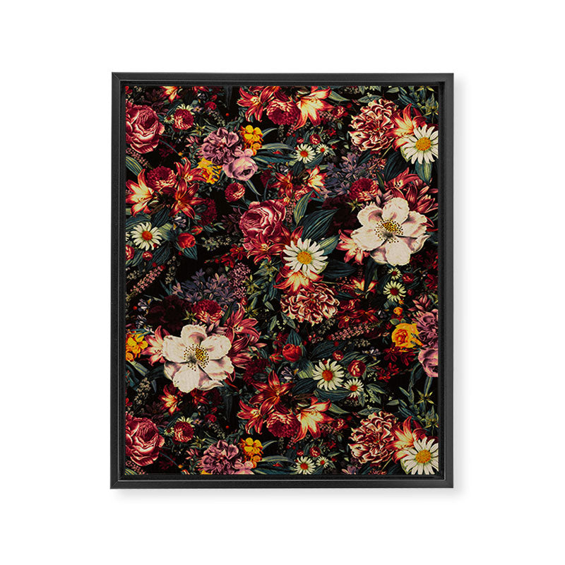 Autumn Winter Flowers II Framed Canvas Print Gallery Image 6