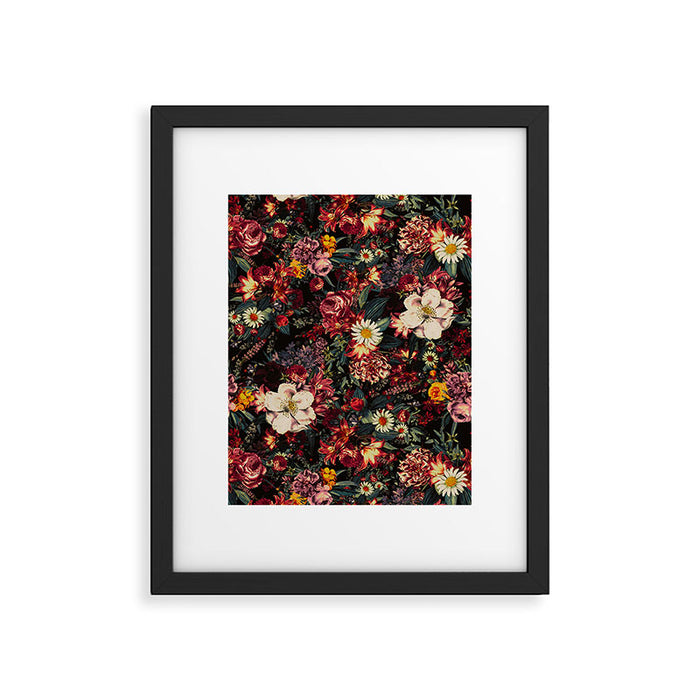 Autumn Winter Flowers II Framed Art Print Gallery Image 1