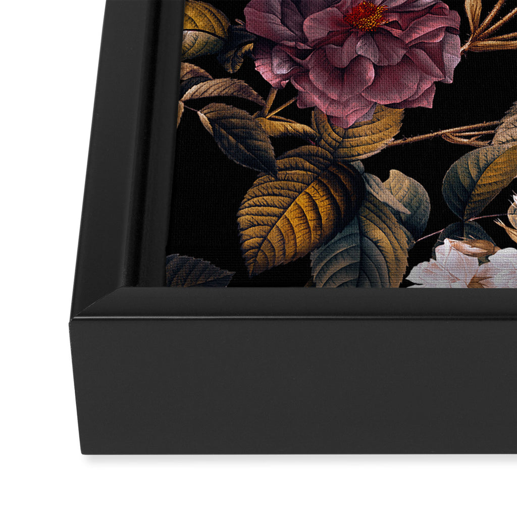 Autumn Winter Flowers IV Framed Canvas Print Gallery Image 3