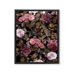 Autumn Winter Flowers IV Framed Canvas Print Gallery Image 6