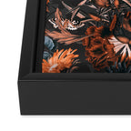 Autumn Winter Flowers V Framed Canvas Print Gallery Image 3