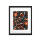 Autumn Winter Flowers V Framed Art Print Gallery Image 6