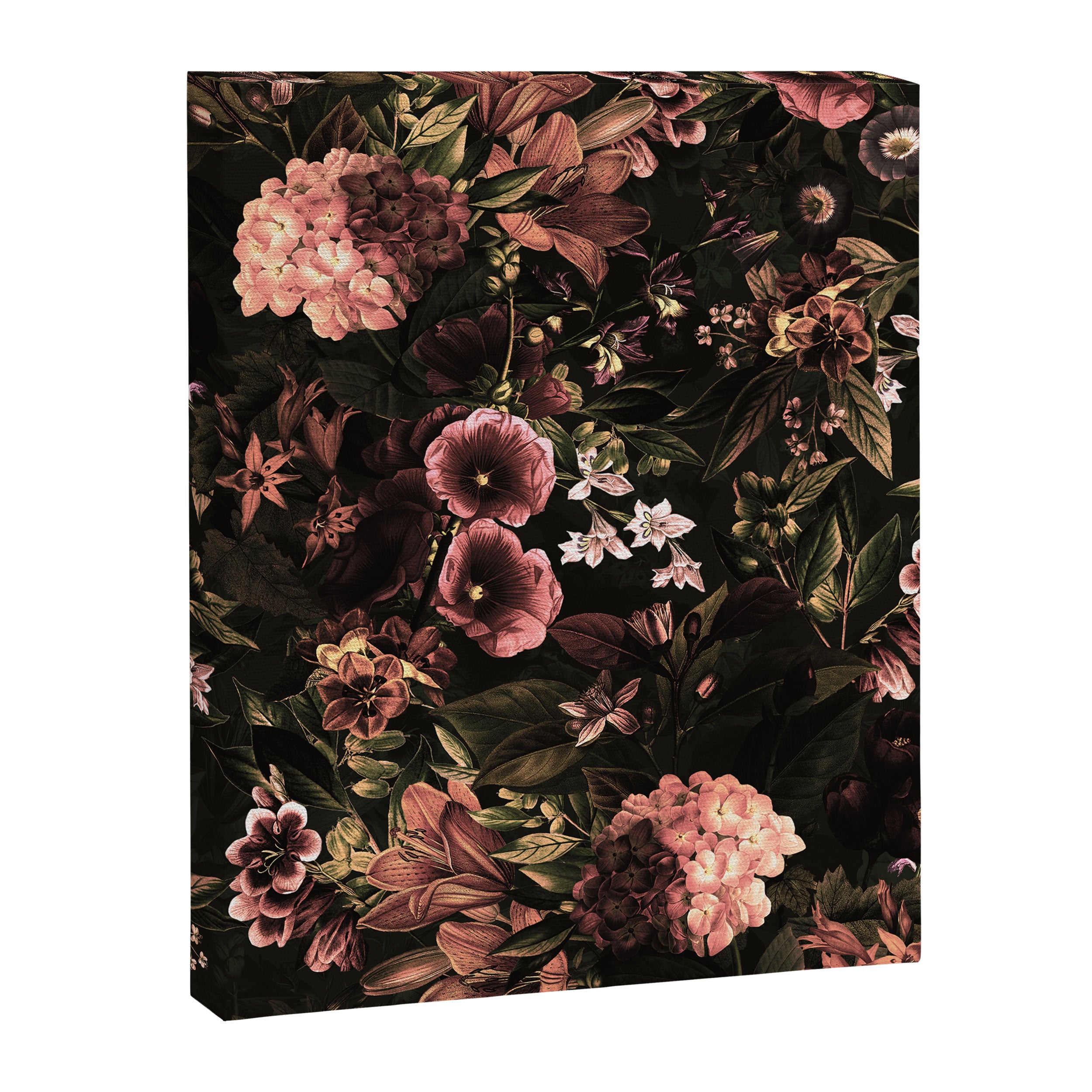 Autumn Winter Flowers VIII Canvas Print Gallery Image 6
