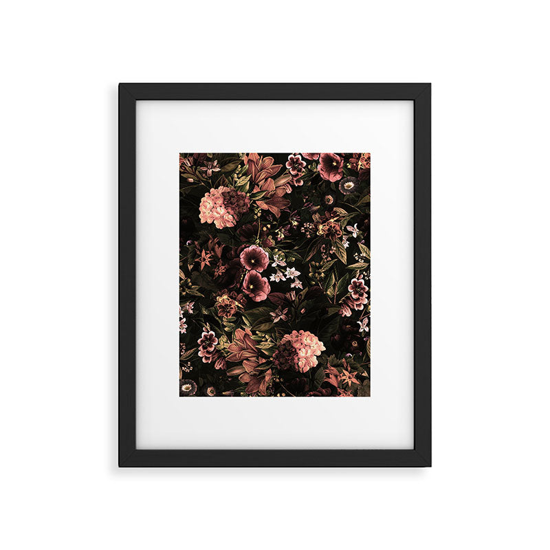 Autumn Winter Flowers VIII Framed Art Print Gallery Image 5