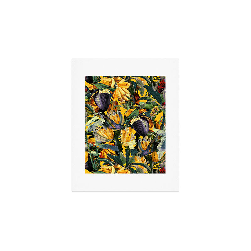 Banana and Leaf Garden Art Print Gallery Image 1