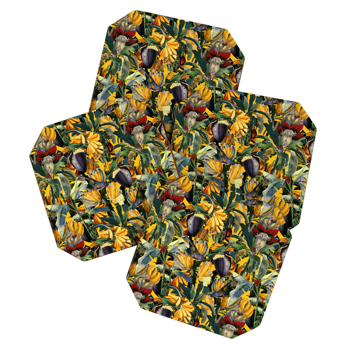 Banana and Leaf Garden Coaster Gallery Image 1