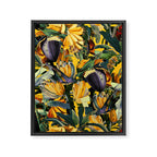 Banana and Leaf Garden Framed Canvas Print Gallery Image 6