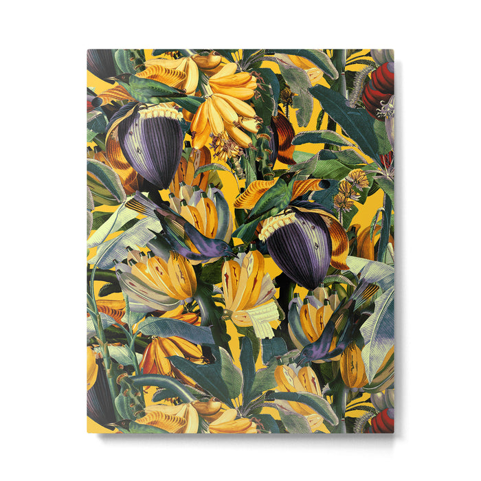 Banana and Leaf Garden Metal Print Gallery Image 1