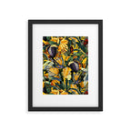 Banana and Leaf Garden Framed Art Print Gallery Image 5