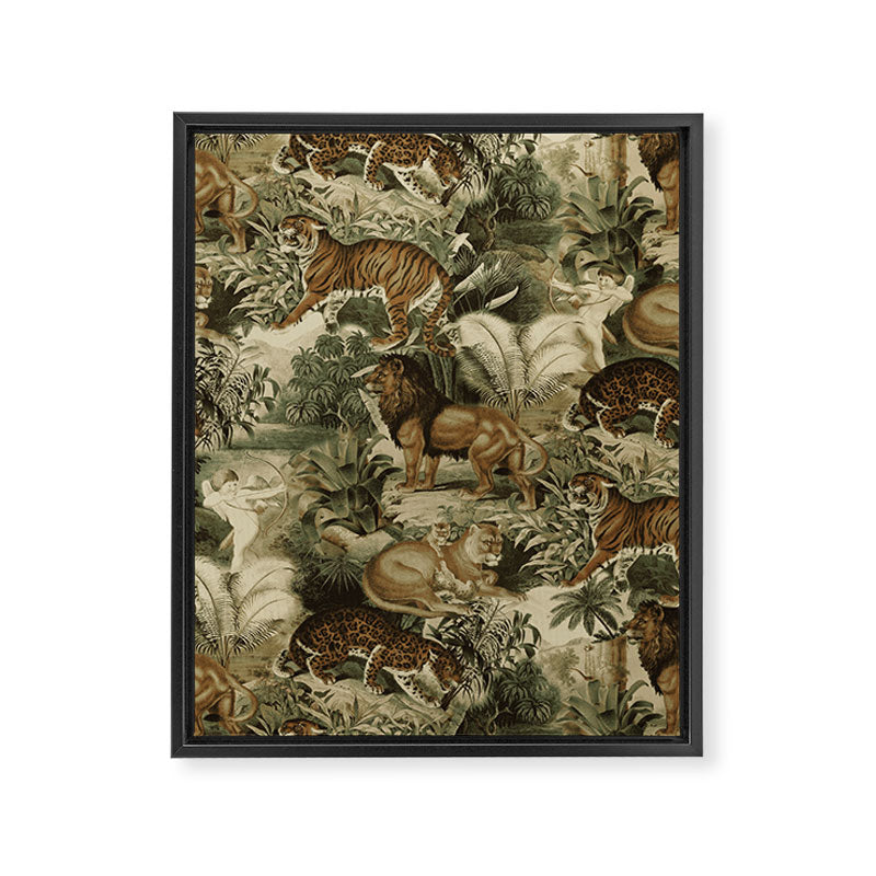 Beautiful Forest Framed Canvas Print Gallery Image 6