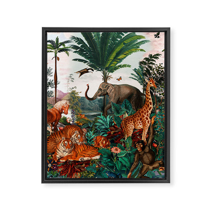 Beautiful Forest II Framed Canvas Print Gallery Image 1