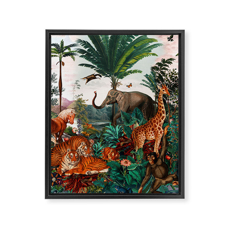 Beautiful Forest II Framed Canvas Print Gallery Image 6
