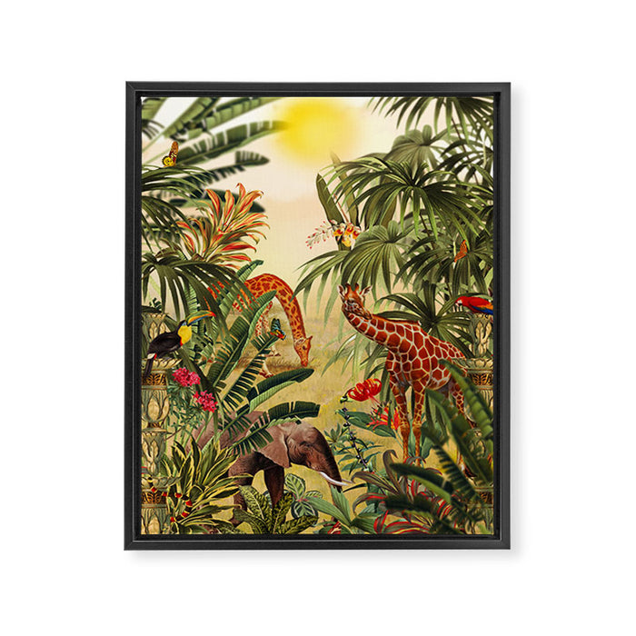 Beautiful Forest X Framed Canvas Print Gallery Image 1