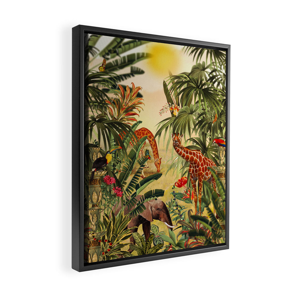 Beautiful Forest X Framed Canvas Print Gallery Image 2