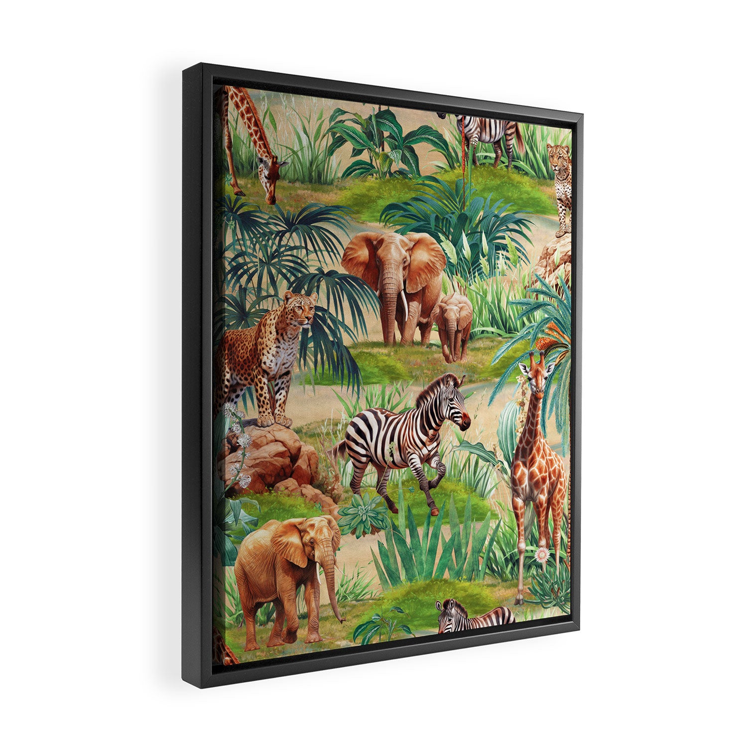 Beautiful Forest XI Framed Canvas Print Gallery Image 2