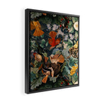 Birds and snakes Framed Canvas Print Gallery Image 2