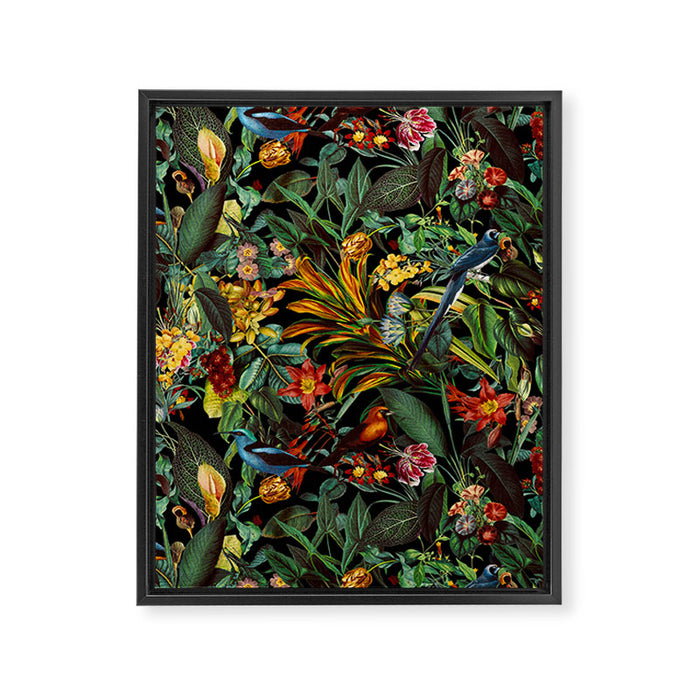 Birds World II Framed Canvas Print Gallery Image 1