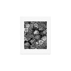 Black and White Garden Art Print Gallery Image 1