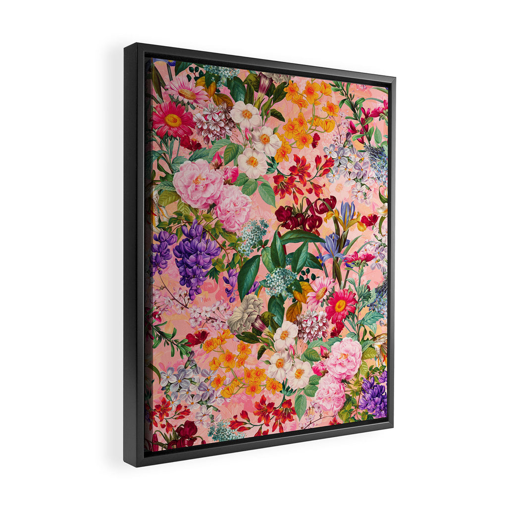 Blooming Oasis IV Framed Canvas Print Gallery Image 2