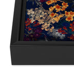 Blooming Oasis IV - Night Framed Canvas Print Gallery Image 3