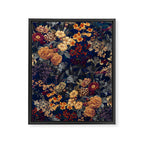 Blooming Oasis IV - Night Framed Canvas Print Gallery Image 6