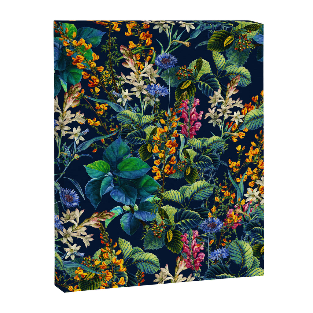 Blue Night Garden Canvas Print Gallery Image 8