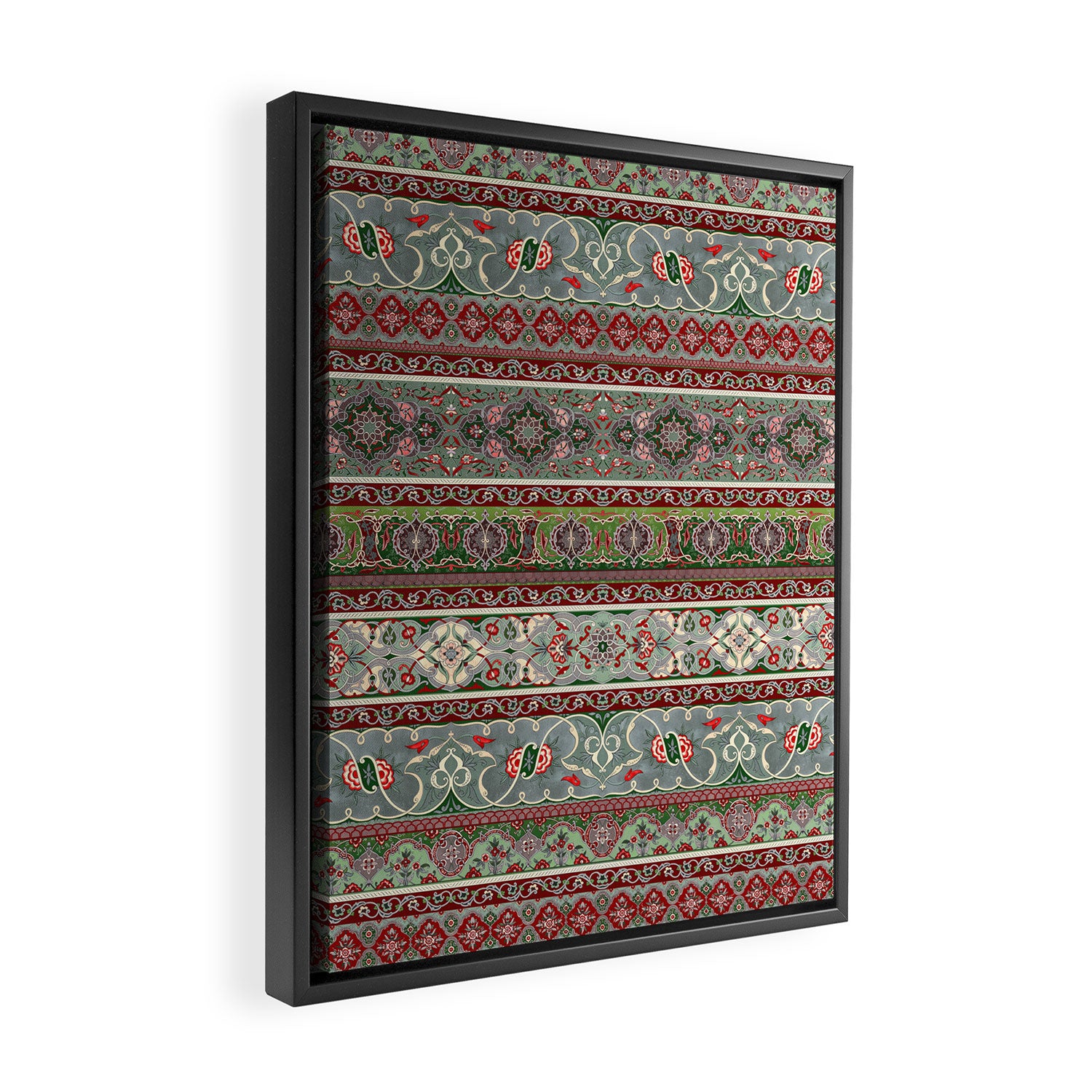 Border Pattern I Framed Canvas Print Gallery Image 2