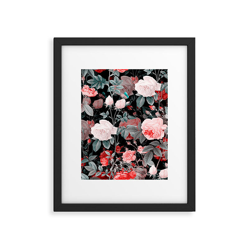 Botanic Floral Framed Art Print Gallery Image 6