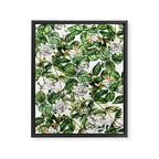 Botanical Leaf Framed Canvas Print Gallery Image 6